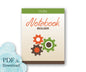 Five in a Row Notebook Builder - Digital