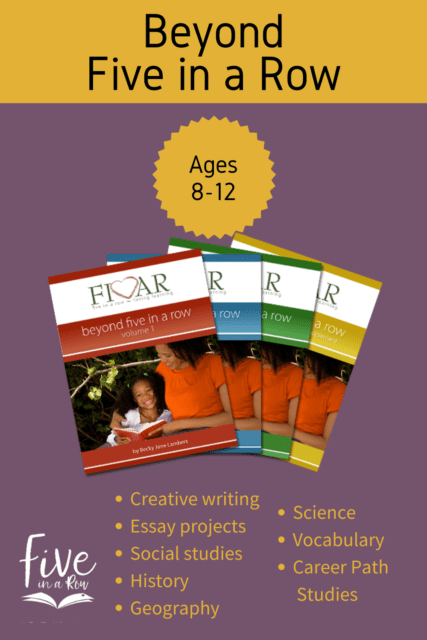 You will be astounded at the richness and the joy of learning that flows from these carefully chosen chapter books and the accompanying

This is truly a rich curriculum taught in a way that encourages students to think, wonder, research, and quickly find a place to apply what they have learned.