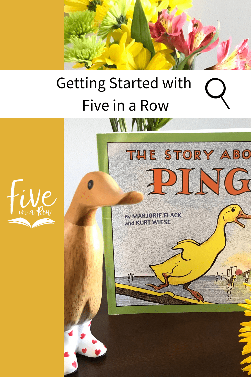 Getting Started with Five in a Row is so easy, see what the Botch family's first week was like.  It's so easy and fun using your favorite picture books!