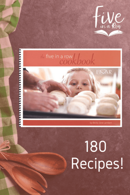 You'll find more than 180 recipes to share with your children; recipes relating to each of the 55 units found in Volumes 1-3 of Five in a Row and all 12 units of Beyond Five in a Row. The Five in a Row Cookbook is far more than just recipes, however. This digital download is an interactive learning experience with areas for your children to record their own thoughts through drawings, photographs, writing and art. 